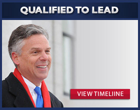 Jon Huntsman is qualified to lead